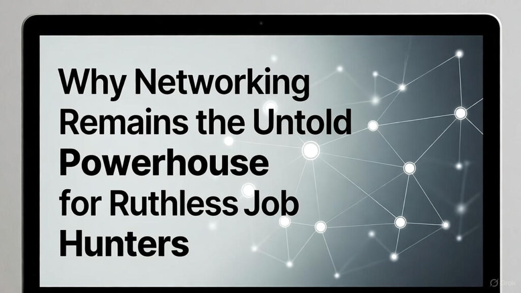 Why Networking Remains the Untold Powerhouse for Ruthless Job Hunters